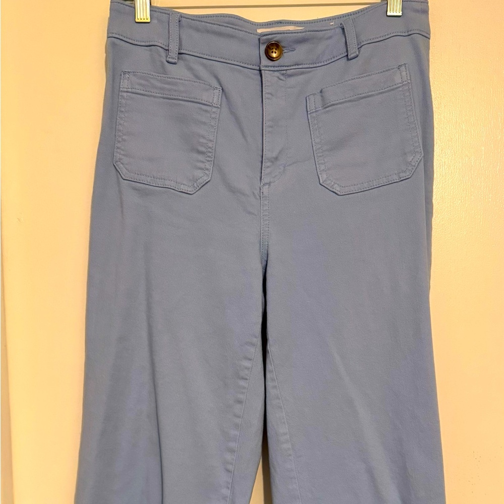 LOFT Blue Wide Leg Pants - “Palmer”